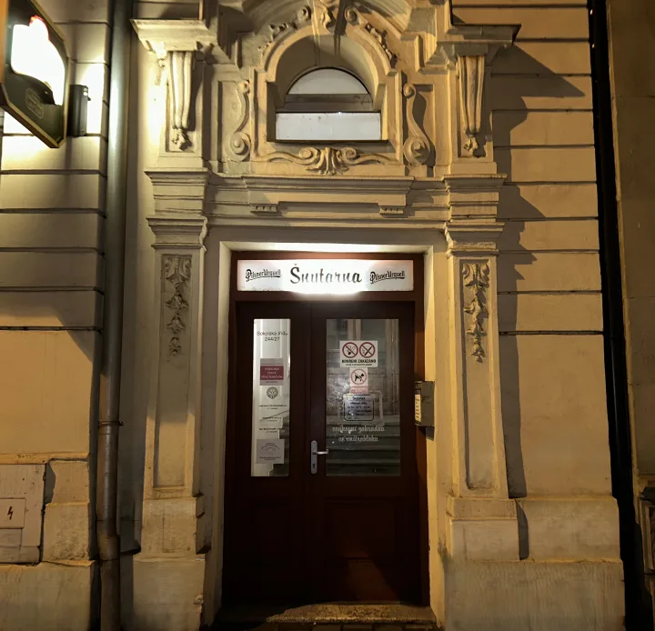 Vstup do pivnice Šnytárna Ostrava